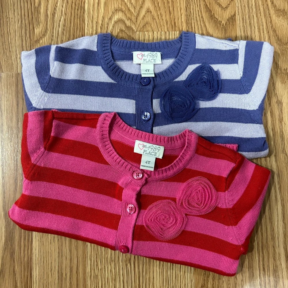 Children's Place Cardigan Sweater Bundle